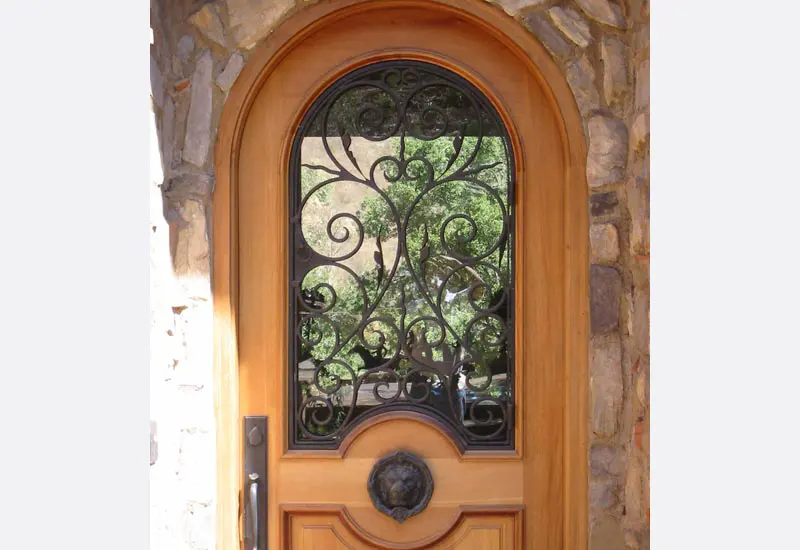 Wrought Iron Decorative Spanish Door in Santa Ana, CA
