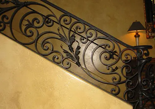 Wrought Iron Traditional, Elegant & Tuscan Staircase Railings