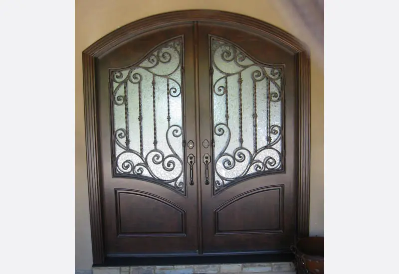 Custom Iron Front Door near Yorba Linda, California