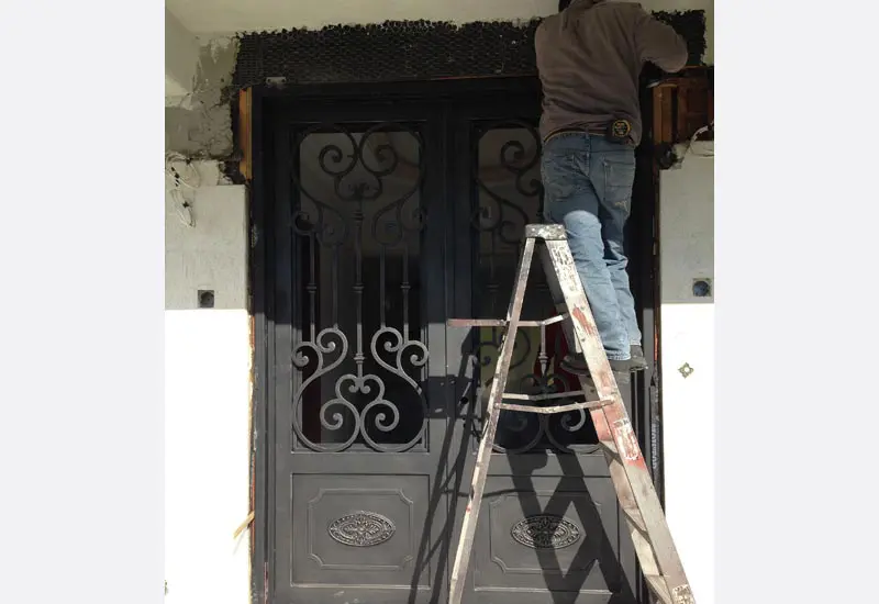 Iron & Glass European Front Door Hacienda Heights, CA