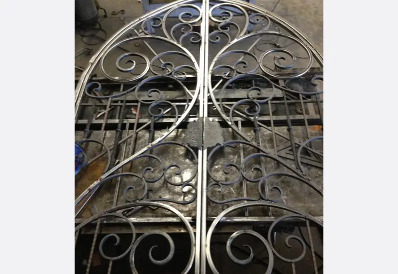 Victorian Spanish Entry Gate for Newport Beach, CA