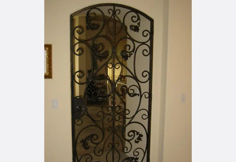 Custom Wrought Iron Spanish Front Door Irvine, CA