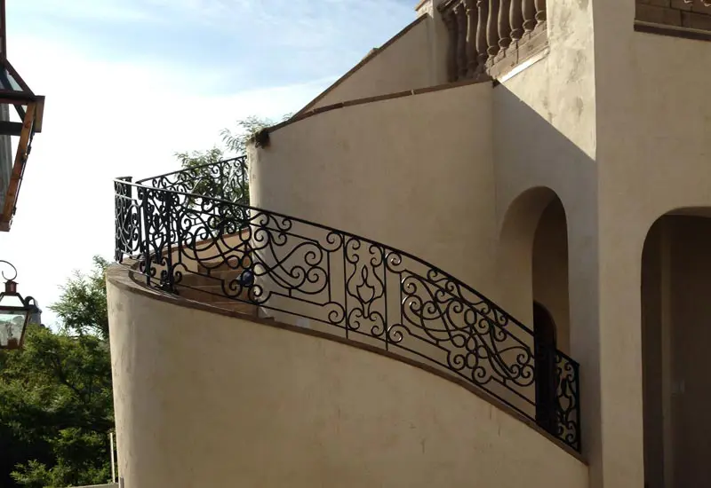 Custom Wrought Iron Staircase Railing Coto De Caza