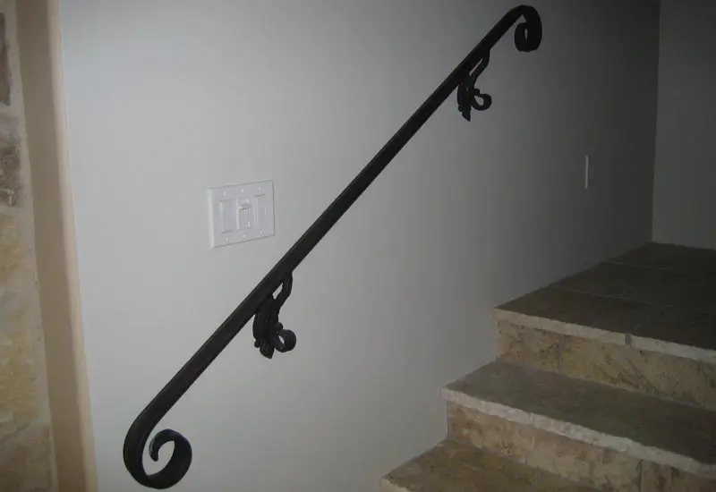 Wrought Iron Wall Mount Handrail Yorba Linda, CA