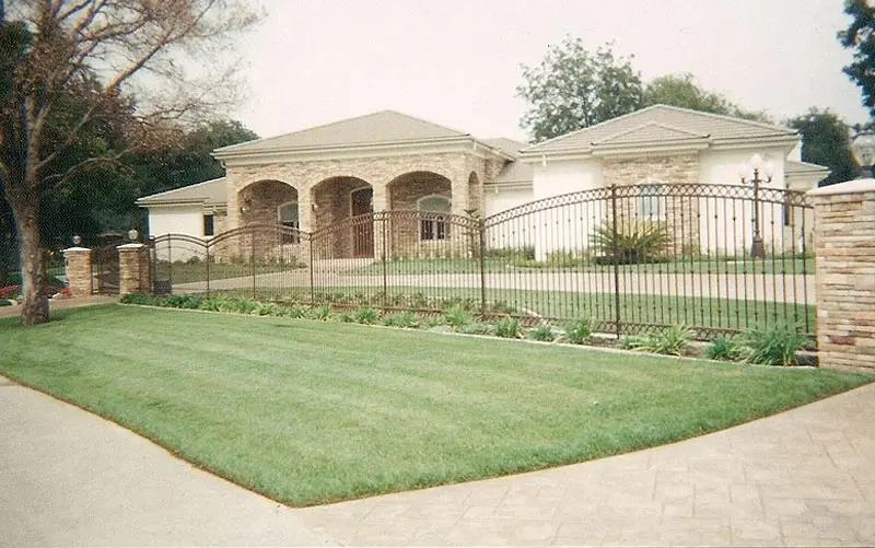 Orange Wrought Iron Fences