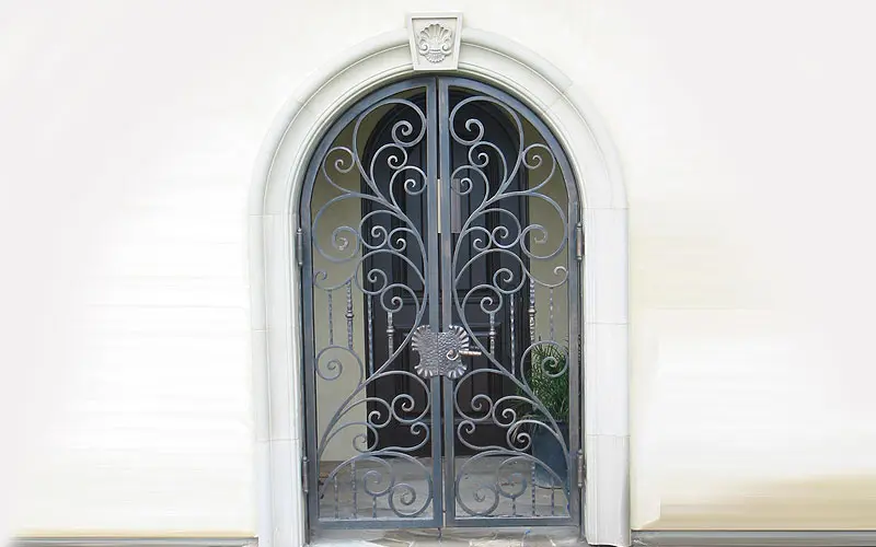 Wrought Iron Entry Doors