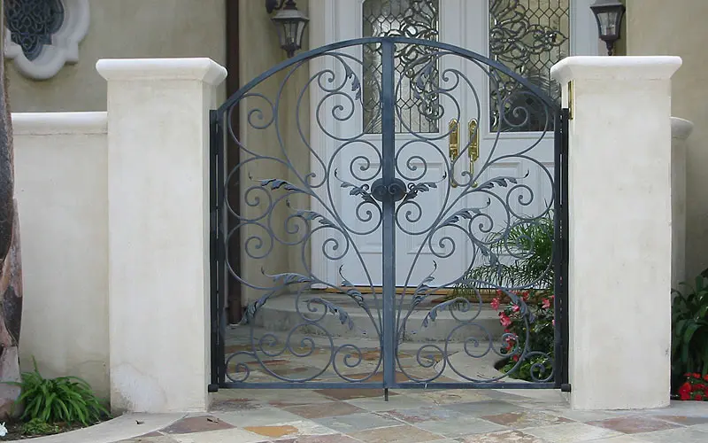 OC Wrought Pedestrian Gate