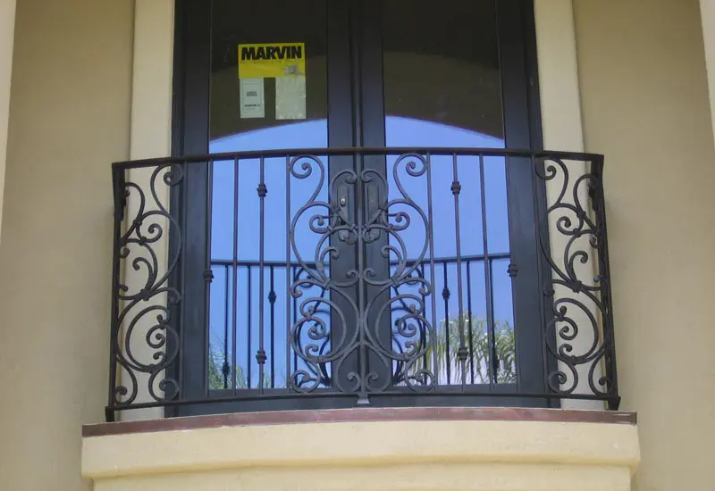 Custom Design Iron Railing Installation Services Ornamental Iron Railing & Door Installation