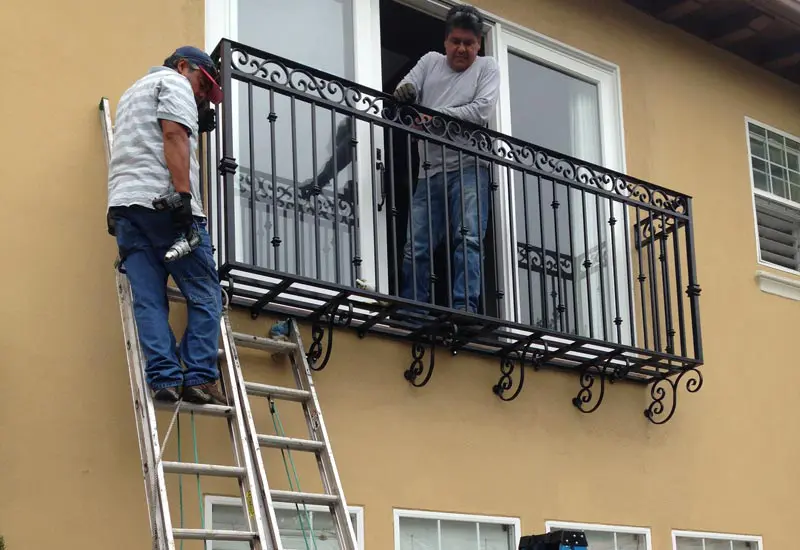 Painting, Welding & Installation OC Iron Balcony Repair