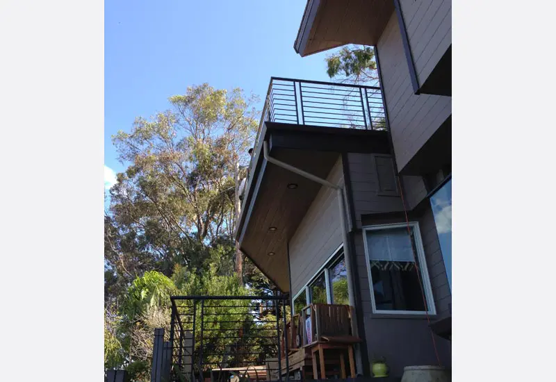 Contemporary Iron Railing Installation Services Deck & Handrails Iron Railing Services