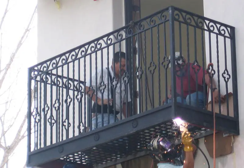 Iron Railing Replacement Railing Repair Services